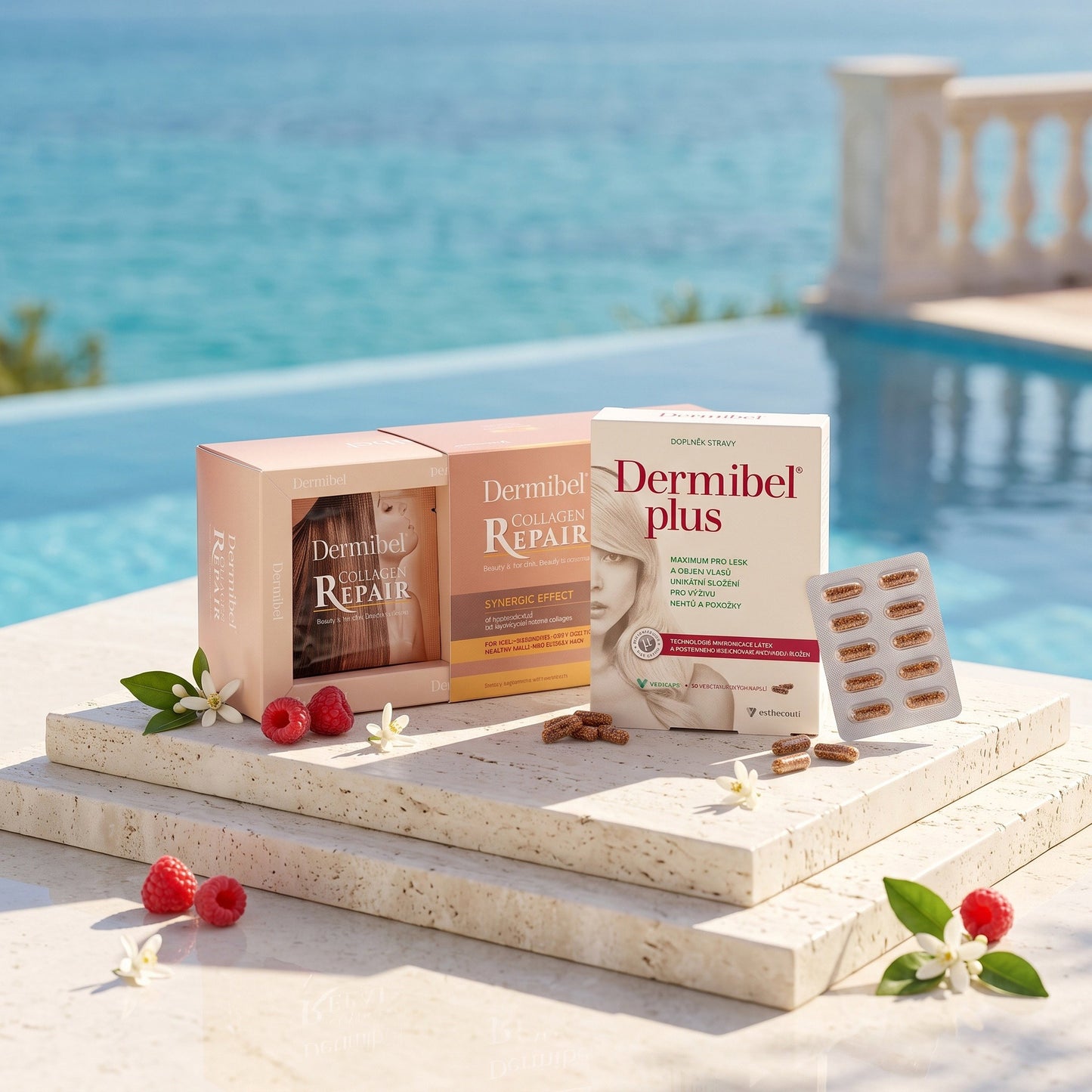 Letní beauty duo Dermibel® Plus & Collagen Repair