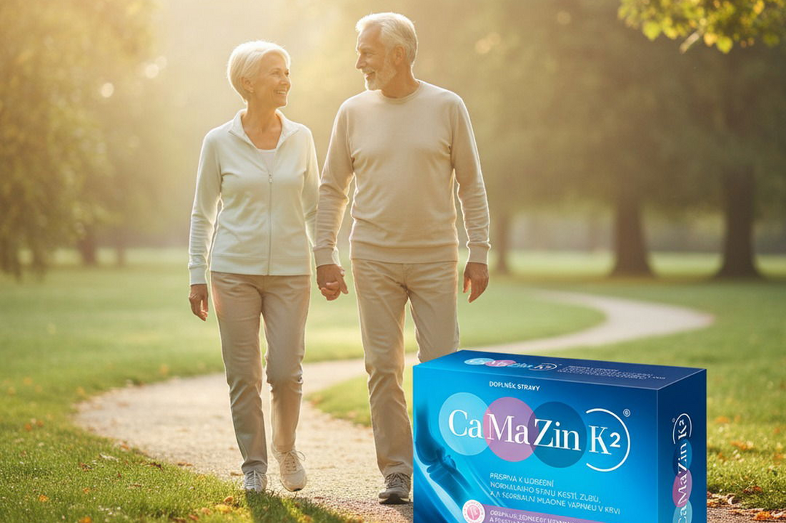 Zdravé kosti ve vyšším věku: proč je vitamin D3 a K2 tak důležitý