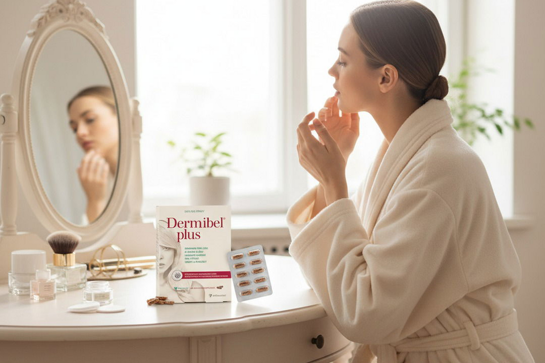 Beauty routine zevnitř: proč zařadit doplňky stravy do péče o pleť