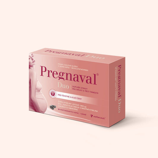 Pregnaval® Duo – Těhotenské vitamíny pro 2. a 3. trimestr