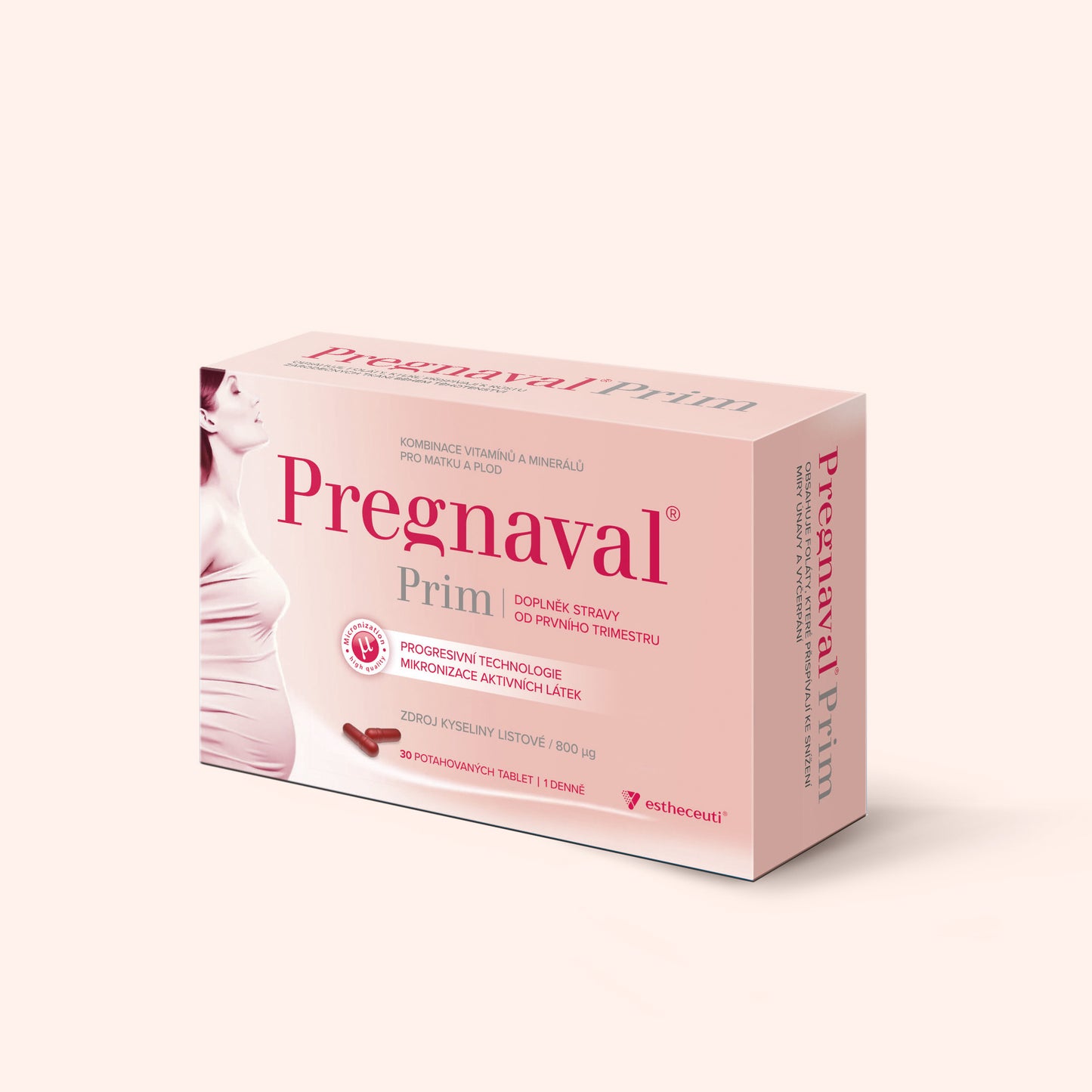 Pregnaval® Prim – Vitamíny pro 1. a 2. trimestr těhotenství